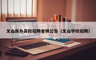文山民办高校招聘老师公告（文山学校招聘）