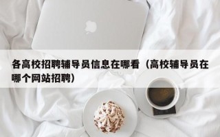 各高校招聘辅导员信息在哪看（高校辅导员在哪个网站招聘）