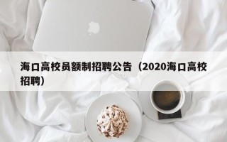 海口高校员额制招聘公告（2020海口高校招聘）
