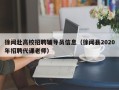 徐闻赴高校招聘辅导员信息（徐闻县2020年招聘代课老师）