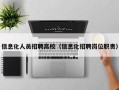 信息化人员招聘高校（信息化招聘岗位职责）