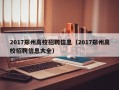2017郑州高校招聘信息（2017郑州高校招聘信息大全）