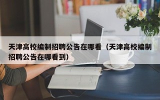 天津高校编制招聘公告在哪看（天津高校编制招聘公告在哪看到）