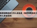 有偿招聘高校工作人员信息（有偿招聘高校工作人员信息网）
