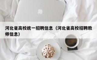 河北省高校统一招聘信息（河北省高校招聘教师信息）