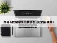 西部高校留学生招聘信息（赴西部就业）