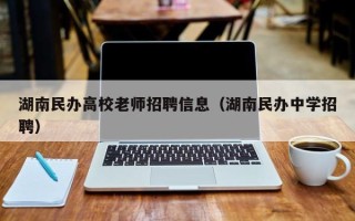 湖南民办高校老师招聘信息（湖南民办中学招聘）