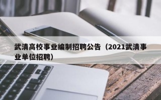 武清高校事业编制招聘公告（2021武清事业单位招聘）