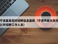 宁波直属高校招聘信息最新（宁波市部分高校公开招聘工作人员）