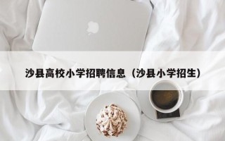 沙县高校小学招聘信息（沙县小学招生）
