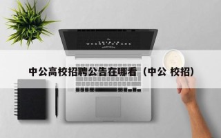 中公高校招聘公告在哪看（中公 校招）
