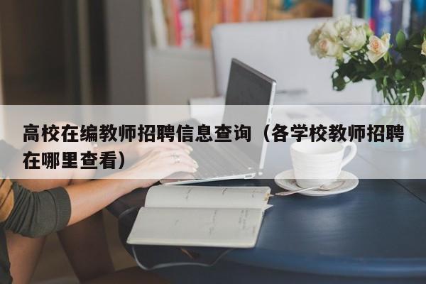 高校在编教师招聘信息查询（各学校教师招聘在哪里查看）-第1张图片-高校人才招聘