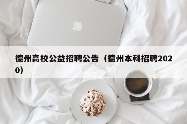 德州高校公益招聘公告（德州本科招聘2020）-第1张图片-高校人才招聘