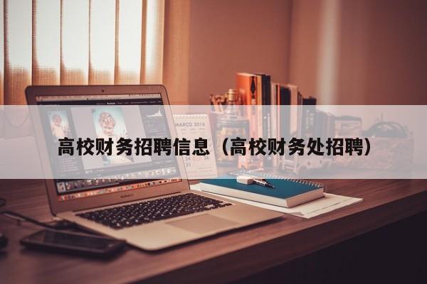 高校财务招聘信息（高校财务处招聘）-第1张图片-高校人才招聘