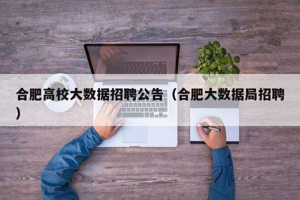 合肥高校大数据招聘公告（合肥大数据局招聘）-第1张图片-高校人才招聘